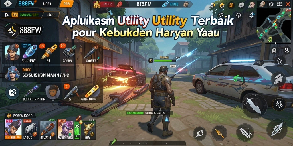 Tampilan antarmuka aplikasi 888FW yang intuitif dan mudah digunakan.