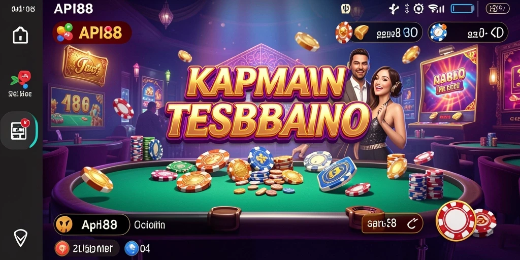Tampilan screenshot gameplay seru API88 yang menampilkan berbagai pilihan permainan kasino.
