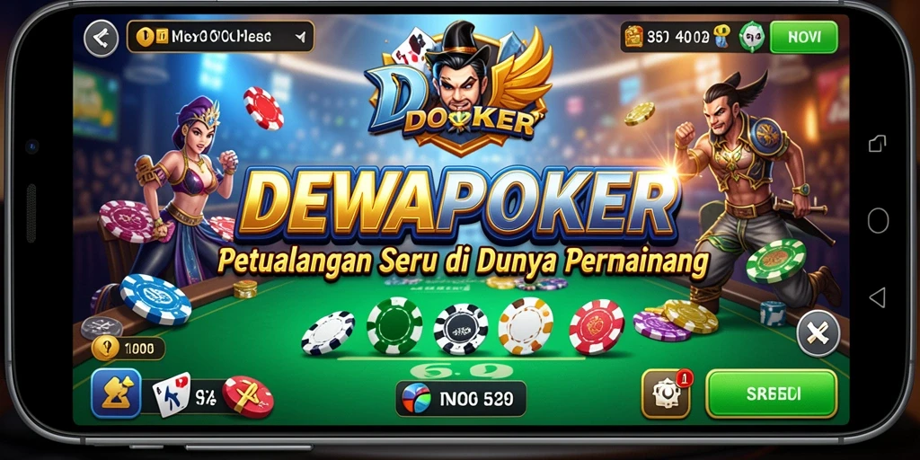 Tampilan gameplay DEWAPOKER yang seru dan menarik.