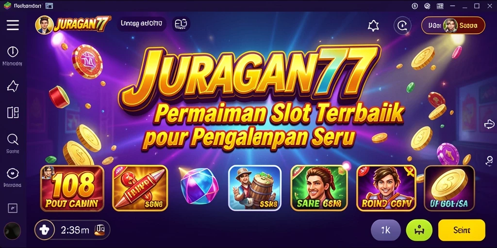 Tampilan menarik dari gameplay slot JURAGAN77 yang seru.