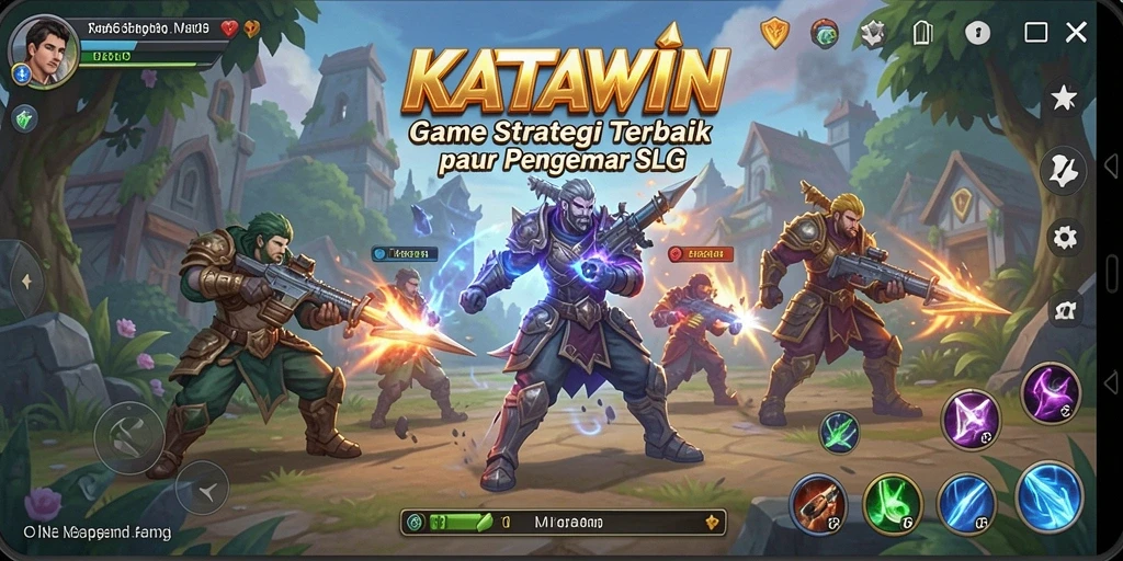 Tampilan Epic dari Gameplay Strategi KATAWIN