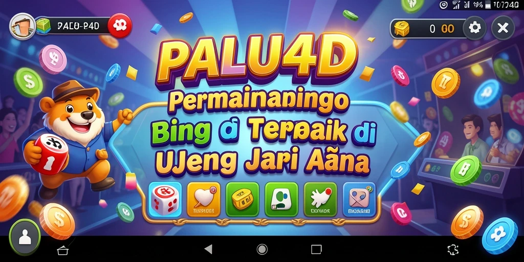 Screenshot yang menampilkan gameplay menang Bingo yang menegangkan.
