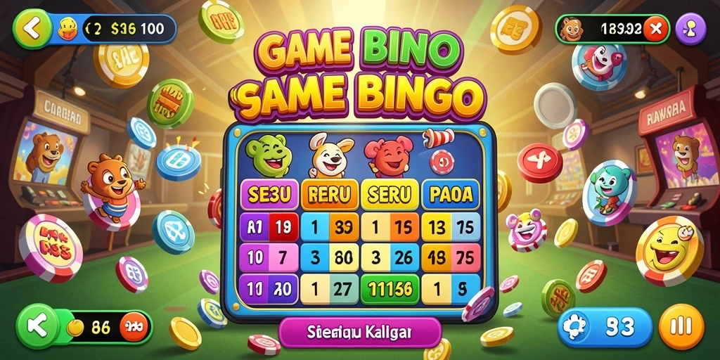 Tampilan gameplay RR33 yang seru dan interaktif dalam permainan Bingo.
