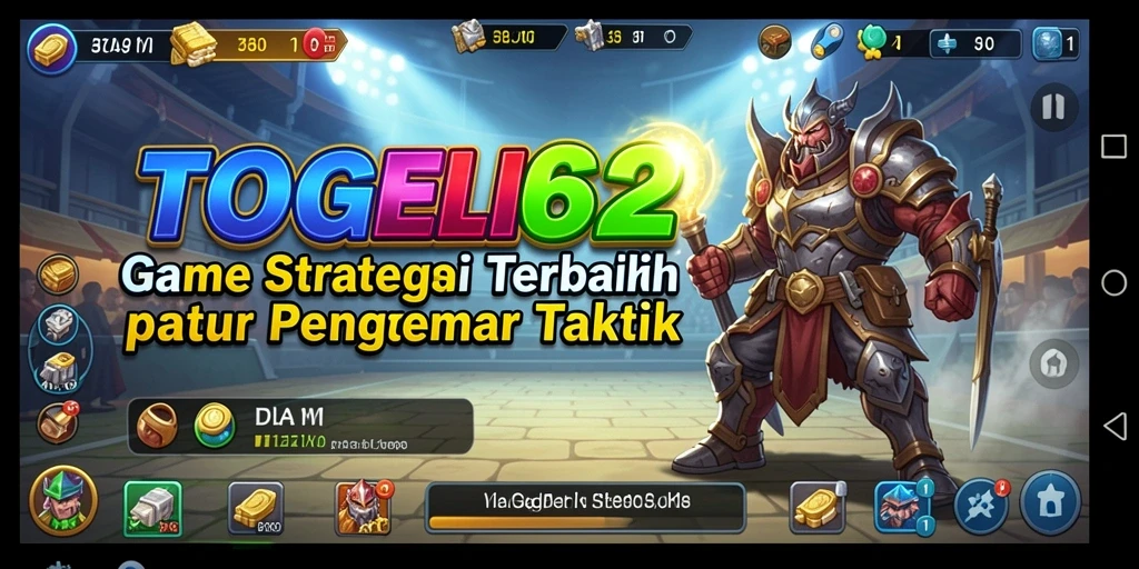 Tampilan gameplay menawan TOGEL62 yang penuh strategi.