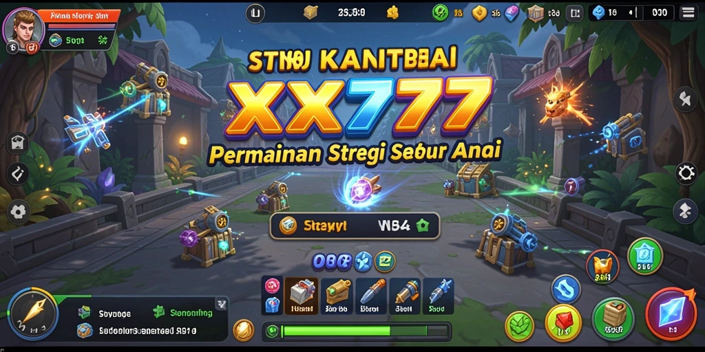 Tampilan gameplay menarik dan dinamis dari XXX777.